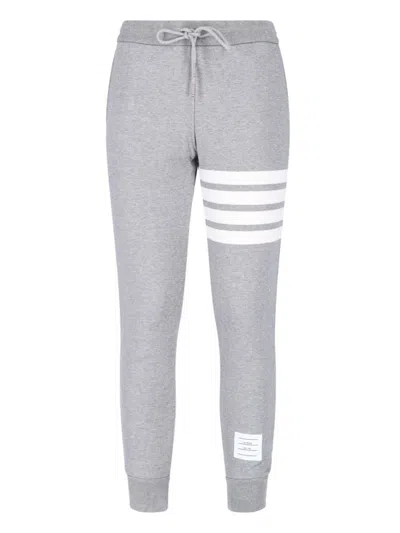 Thom Browne Trousers In Gray