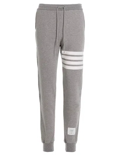 THOM BROWNE THOM BROWNE 4BAR COTTON SWEATPANTS