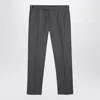 Thom Browne Grey Wool Trousers In Grey