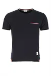 Thom Browne Pocket Jersey T-shirt In Black
