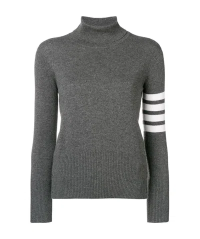 Thom Browne Turtleneck Sweater In Black