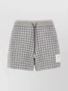 Thom Browne Cotton Tweed Drawstring Shorts