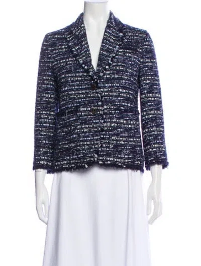 Pre-owned Thom Browne Tweed Pattern Blazer W/ Tags In Multi