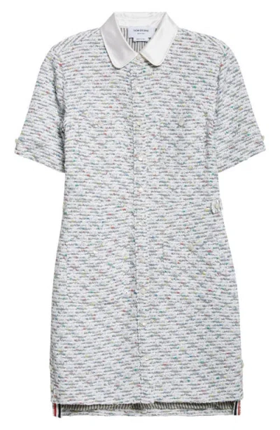 THOM BROWNE THOM BROWNE TWEED SHEATH DRESS