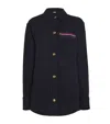 Thom Browne Shirt Jacket Women In Navy