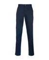 Thom Browne Twill Casual Pants In Black