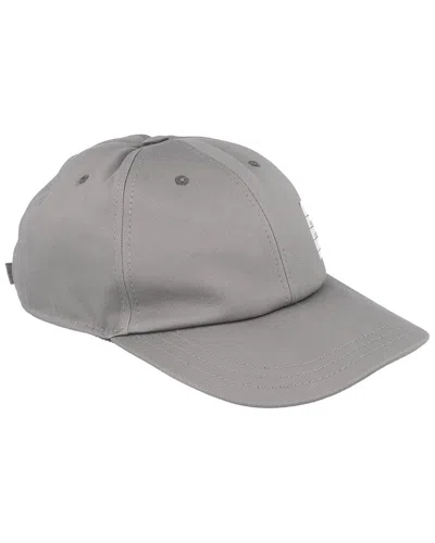 Thom Browne Twill Classic Baseball Cap In Grey