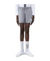 Thom Browne Gray Piping Shorts In Gray