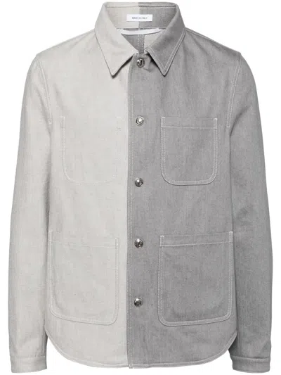 THOM BROWNE TWO-TONE DENIM JACKET
