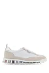 Thom Browne Rwb Stripe Low-top Sneakers