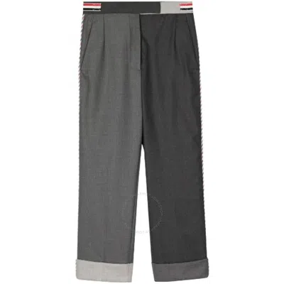 THOM BROWNE THOM BROWNE TWO-TONE STRAIGHT TROUSERS