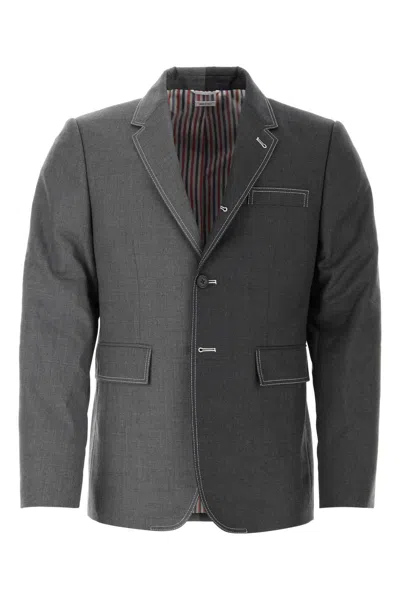Thom Browne Two-tone Twill Blazer