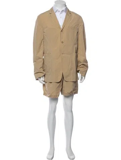 Pre-owned Thom Browne Two-piece Sport Coat In Neutrals