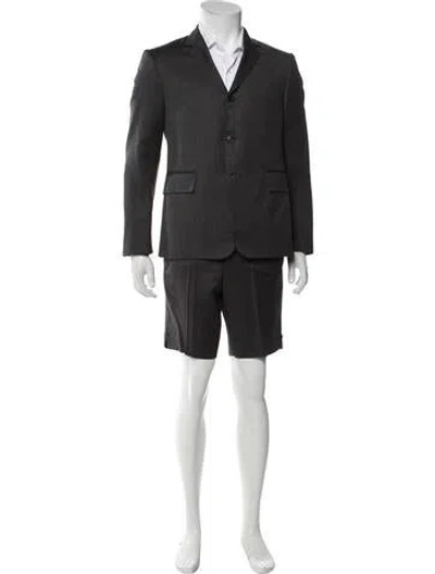 Pre-owned Thom Browne Two-piece Suit In Gray