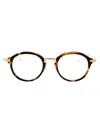 Thom Browne Tortoiseshell Round-frame Glasses In Brown