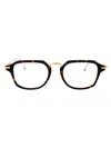 Thom Browne Ueo423a-g0003 Glasses In Brown