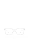 Thom Browne Ueo701a Clear / Transparent Glasses In White