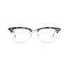 Thom Browne Tortoiseshell Square-frame Glasses In Brown