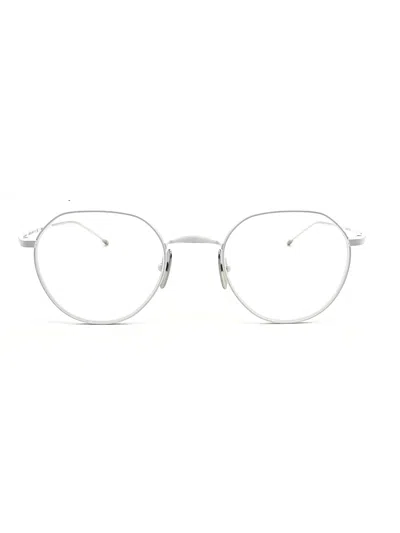 Thom Browne Ueo914a/g0001 Eyewear In Metallic