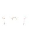 Thom Browne Ueo937a/g0001 Eyewear In Gold