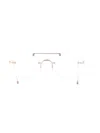 Thom Browne Ueo939a/g0001 Eyewear In Gold