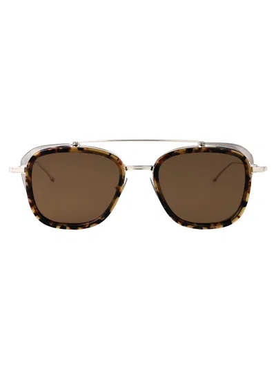 Thom Browne Ues808a-g0003 Sunglasses In Brown