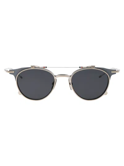 Thom Browne Sunglasses In 045 Silver