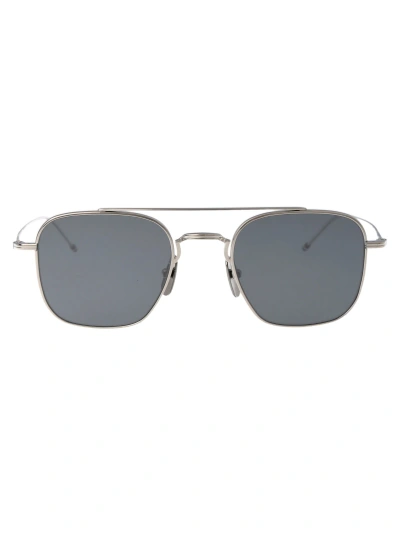 Thom Browne Ues907a-g0001-045-50 Sunglasses In 045 Silver