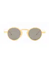 Thom Browne Round-frame Sunglasses In Yellow