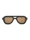 Thom Browne Ues933a/g0002 Sunglasses In Navy With Red And Whi