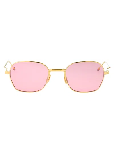 Thom Browne Ues936d-g0001 Sunglasses In Metallic