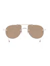 Thom Browne Ues939a/g0001 Sunglasses In Gold