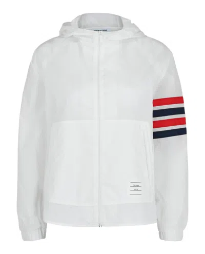 THOM BROWNE THOM BROWNE ULTRALIGHT RIPSTOP 4-BAR ANORAK