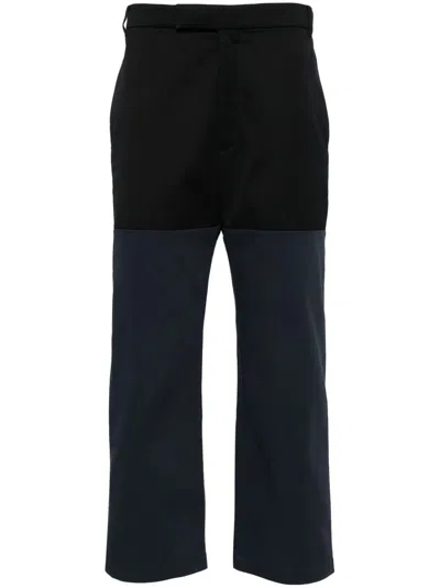 THOM BROWNE UNCONSTRUCTED COMBO STRAIGHT-LEG TROUSERS