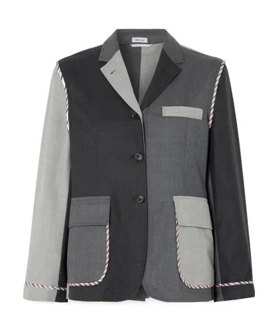 THOM BROWNE THOM BROWNE CLASSIC FUNMIX TWILL SPORT COAT