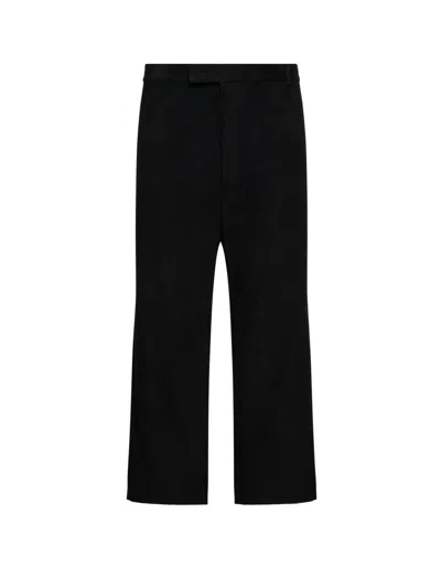 Thom Browne Black Straight-leg Trousers