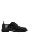Thom Browne Uniform Lace-up Shoes In Black