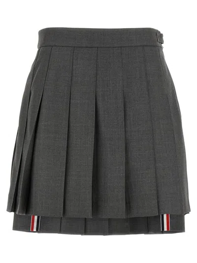 THOM BROWNE THOM BROWNE 'UNIFORM' MINI SKIRT