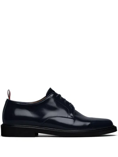 Thom Browne Uniform Oxford Shoes In Blue