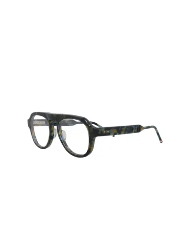 Thom Browne Unisex 52mm Blue Opticals In Multi