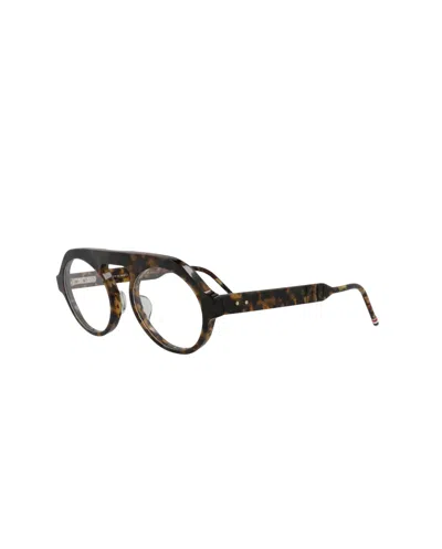 Thom Browne Unisex 52mm Brown Opticals In Gray