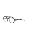 Thom Browne Unisex 52mm Grey Opticals In Multi