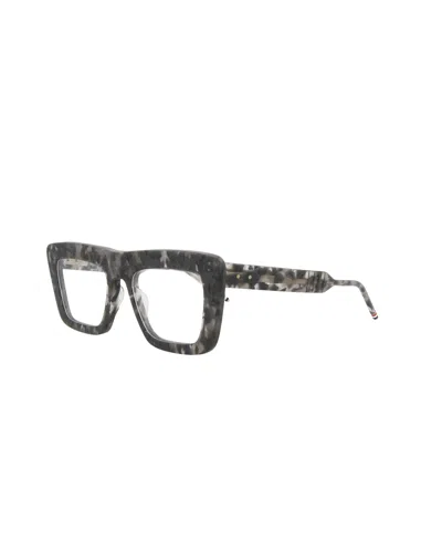 Thom Browne Unisex 52mm Grey Opticals In Multi