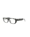 Thom Browne Unisex Novelty 53mm Optical Frames In Orange