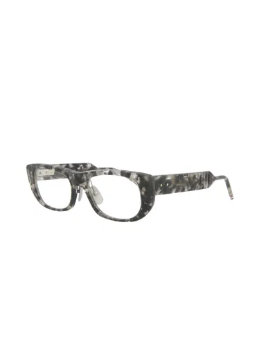 Thom Browne Unisex 53mm Grey Opticals In Gray