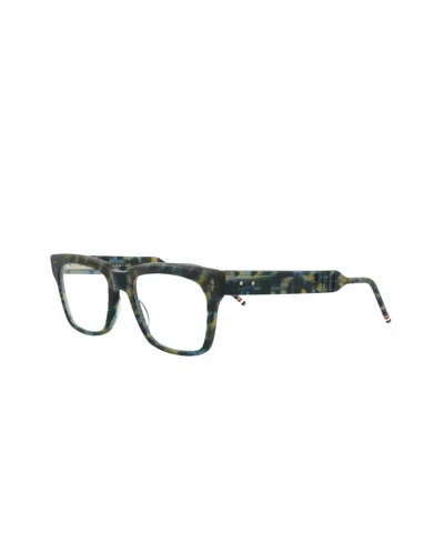 Thom Browne Unisex 54mm Blue Opticals In Multi