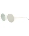 Thom Browne Unisex 58mm Sunglasses In Silver