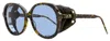 Thom Browne Unisex Blinder Sunglasses Tb503 Bttkt Tokyo Tortoise 57mm In Brown