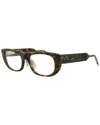 Thom Browne Unisex Novelty 53mm Optical Frames In Brown