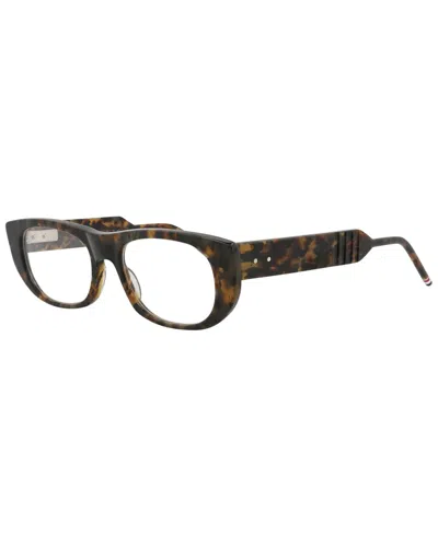 Thom Browne Unisex Novelty 53mm Optical Frames In Orange